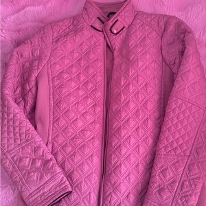 Weatherproof Quilted Pink Bomber Jacket